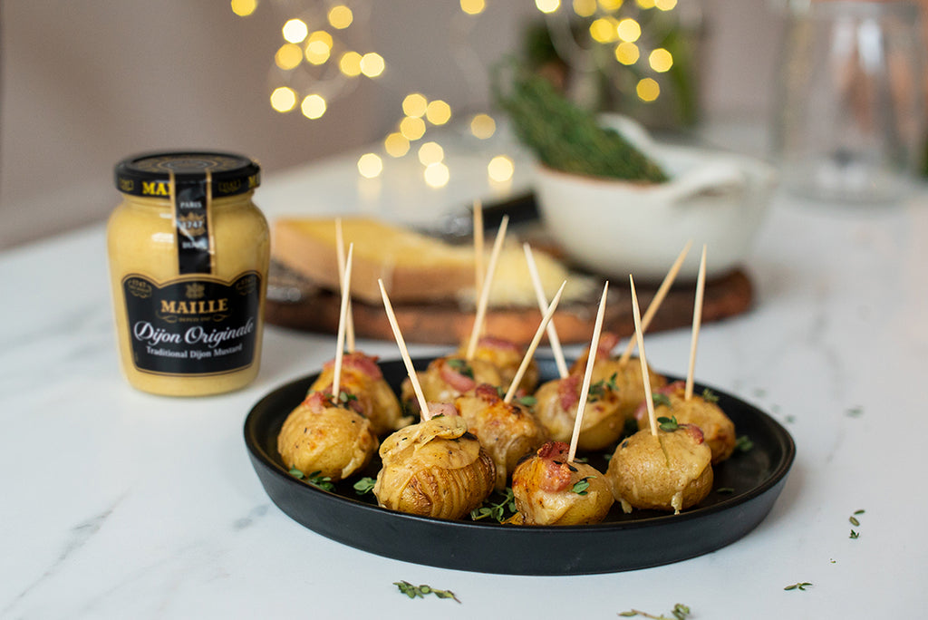 Christmas Canape Hasselback Bites