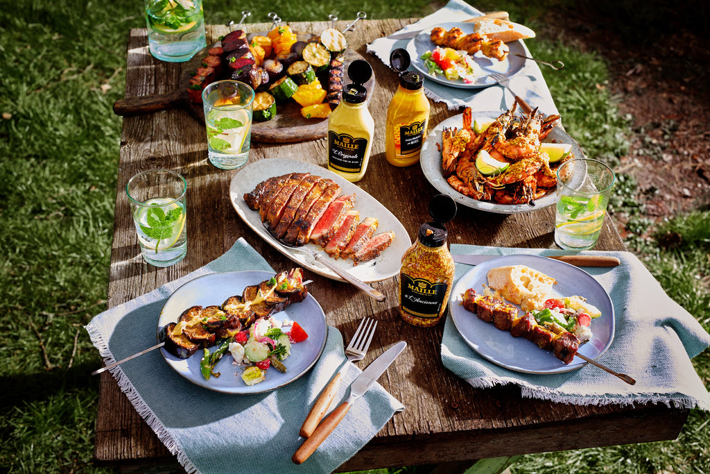 Maille's best Summer BBQ recipe's