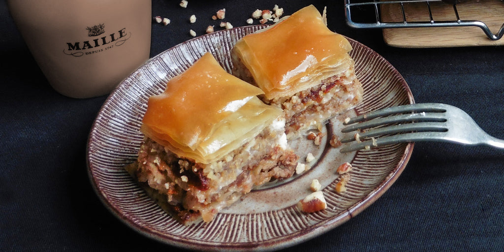 Savoury Mustard Baklava