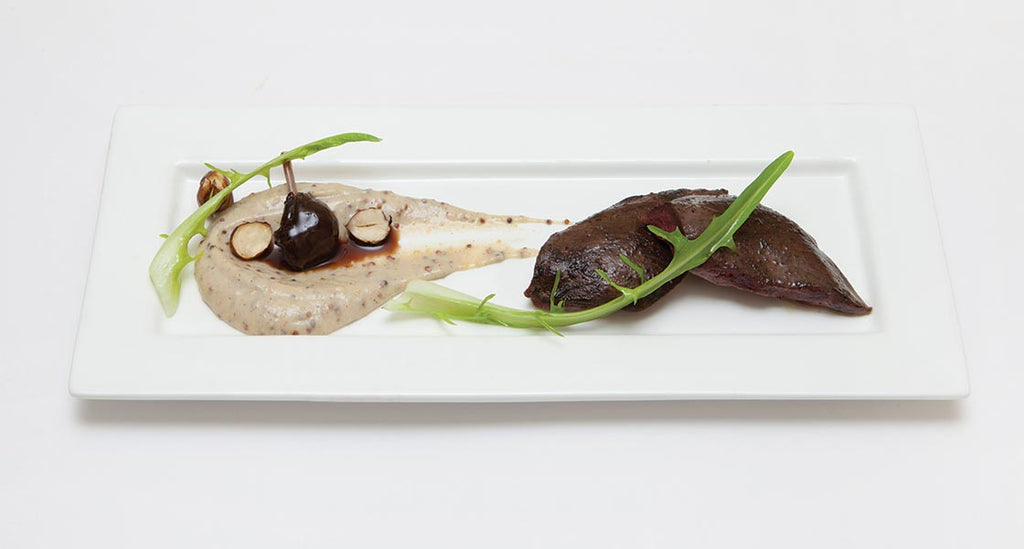 Pan-Roasted Wild Pigeon, Jerusalem Artichoke