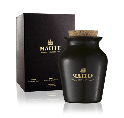Black Truffle Mustard with Chablis White Wine, Freshly Pumped