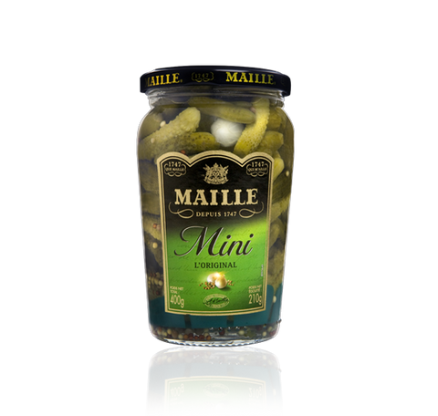 Maille Mini Cornichons Gherkin Classique, 210g