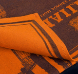 Maille London Boutique Tea Towel detail