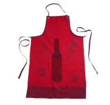 Red Maille Vinegar Kitchen Chef Apron