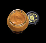 Maille Saffron, Isigny Crème Fraiche and White Wine Mustard, 108g top view