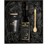 Maille Truffle Dijon Mustard and Truffle Balsamic Vinegar Glaze Gift Box top view