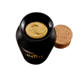 Maille Black Truffle Mustard with Chablis White Wine, Freshly Pumped top view