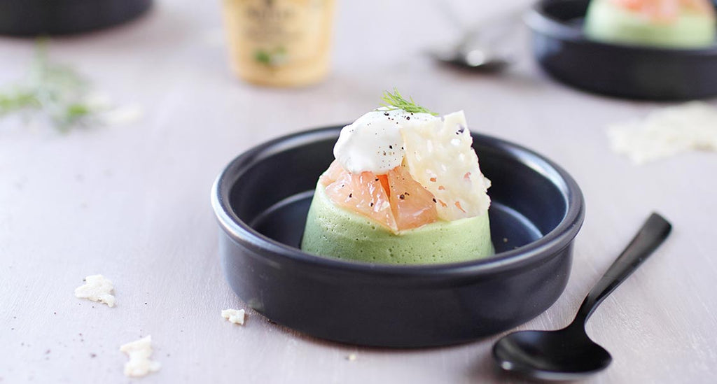 Avocado Panna Cotta