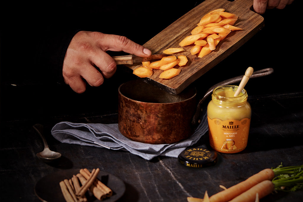 Maille Carrot Glazing Sauce