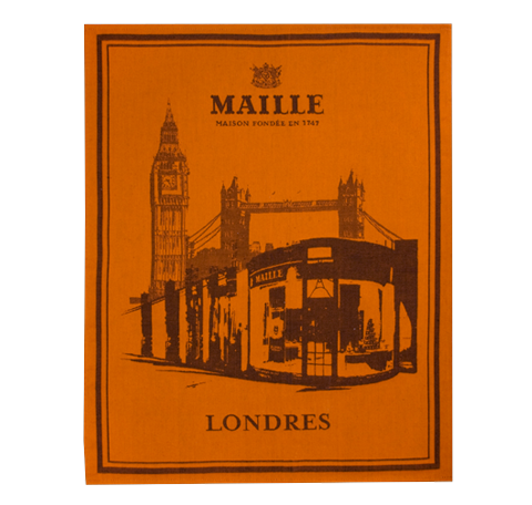 Maille London Boutique Tea Towel