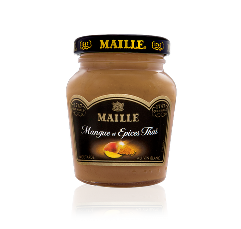 Maille Mango, Thai spices and White Wine Mustard, 108g