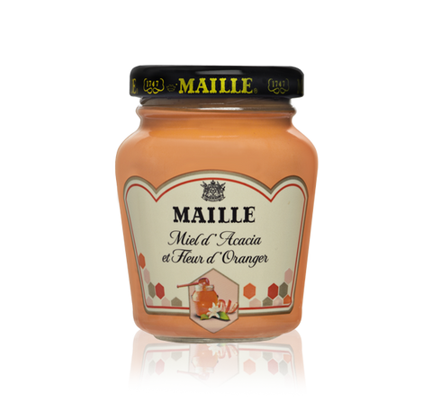 Maille Mustard with Acacia Honey and Orange Blossom, 108g