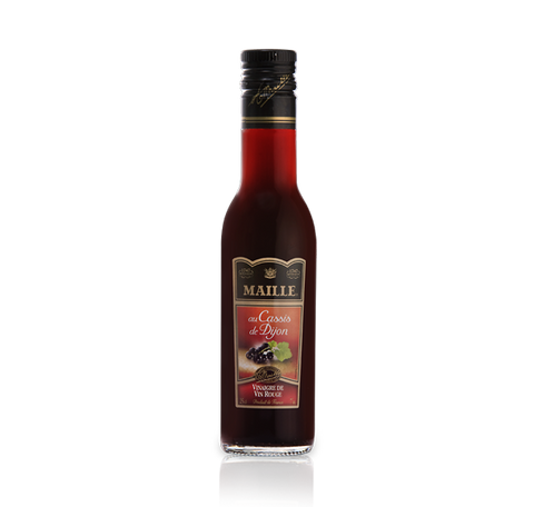 Maille Red Wine Vinegar with Dijon Blackcurrant Liqueur, 250ml